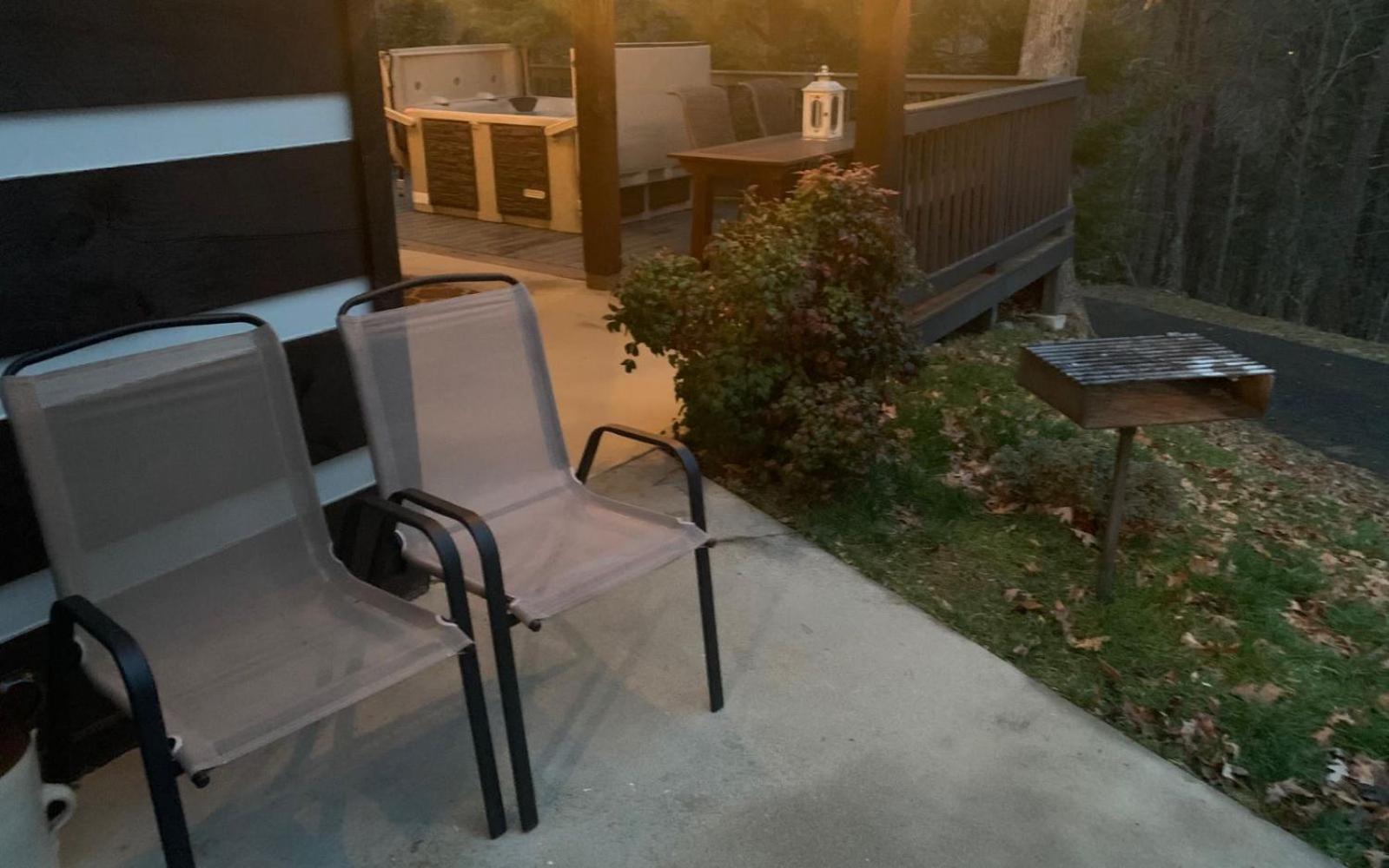 Wooded Bliss Hot Tub Single Level Cabin With No Steps Rocking Chairs And Wooded Views ピジョンフォージ エクステリア 写真